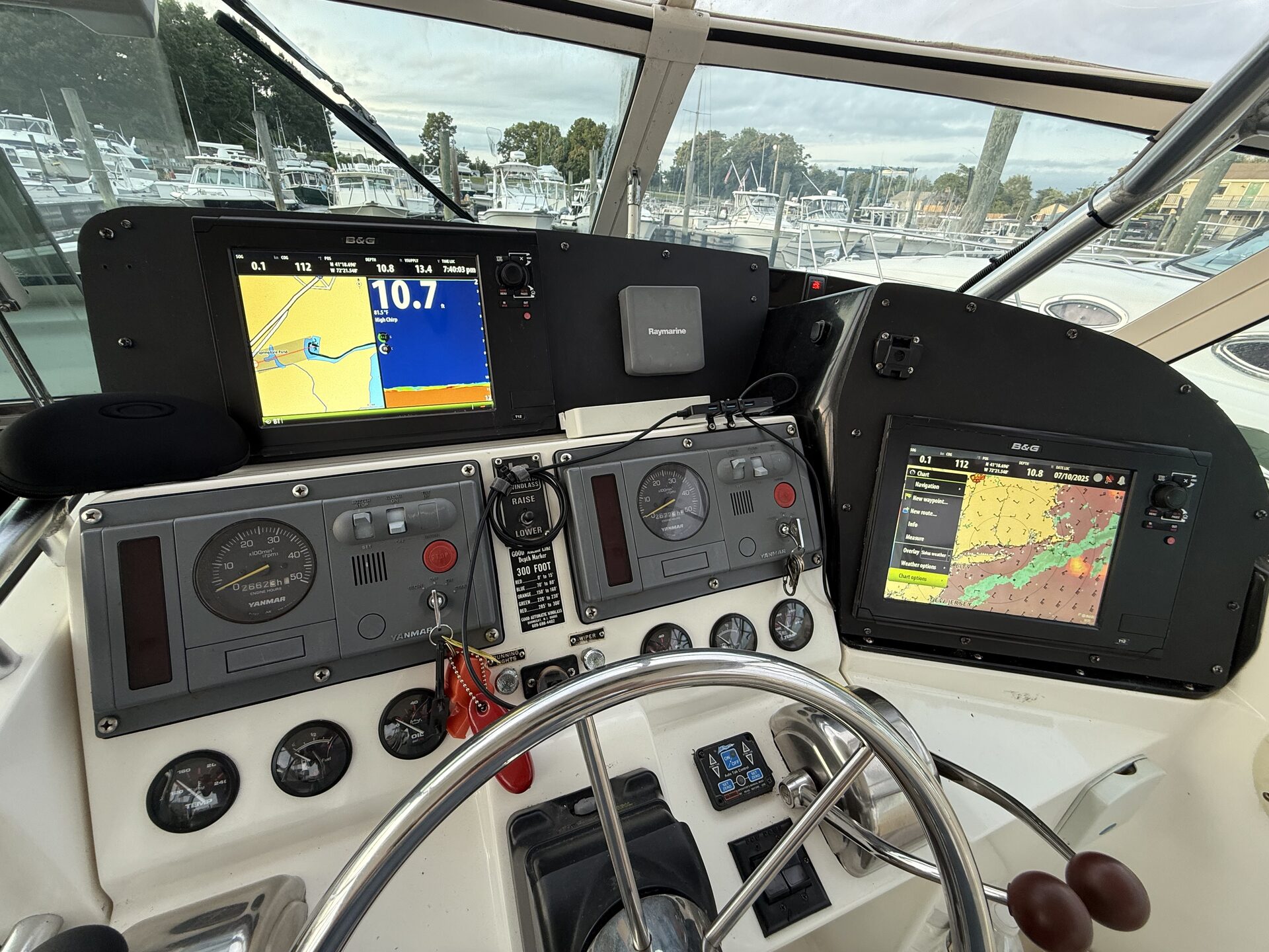Helm with modern electronics