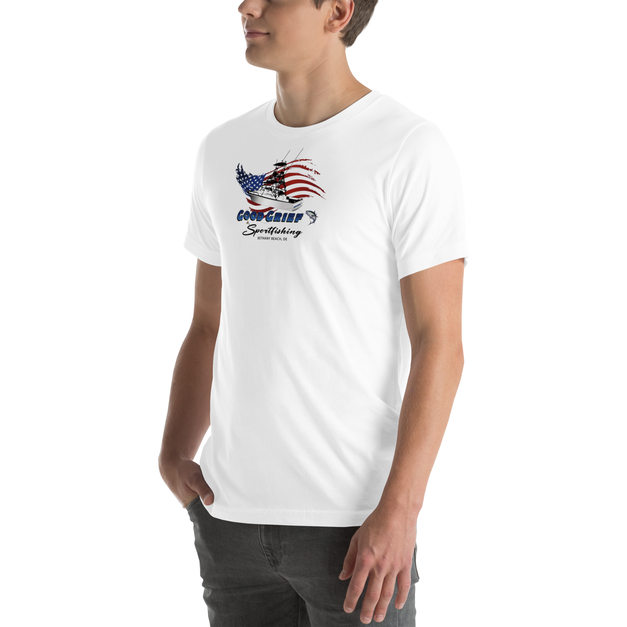 Good Grief Tee - White modelo